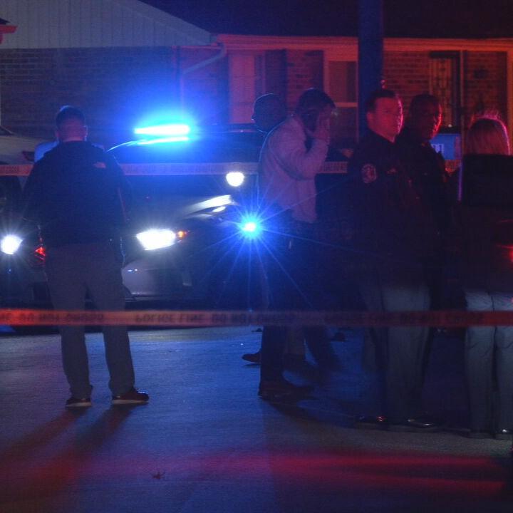 Ridgecrest shooting scene